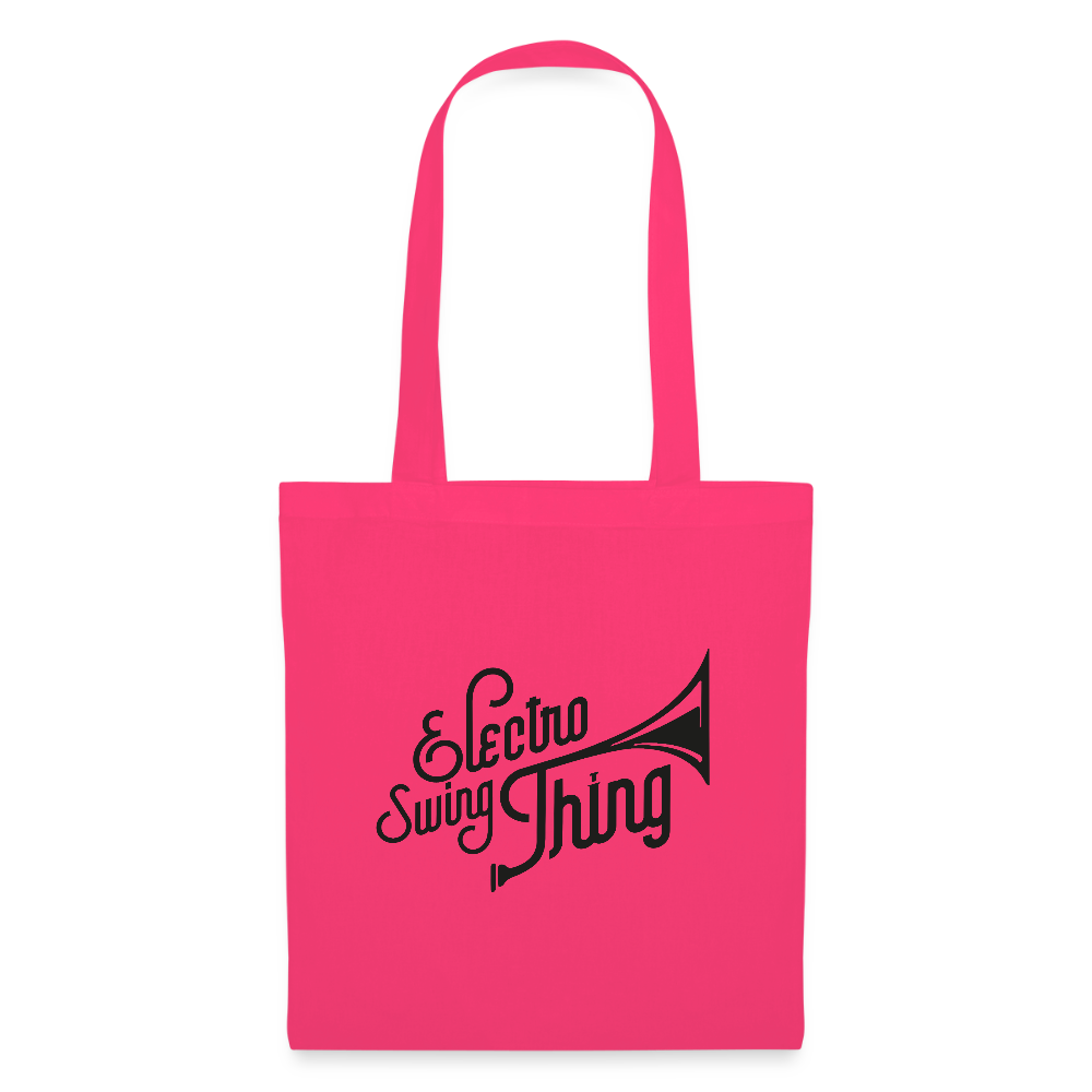 Electro Swing Thing – Tote Bag (Schwarzer Frontprint) - azalea