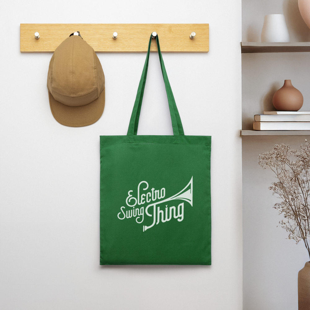 Electro Swing Thing – Tote Bag (Weißer Frontprint) - evergreen