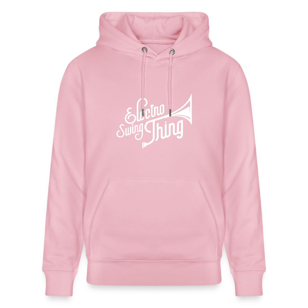 Electro Swing Thing – Bio Hoodie (Unisex, Großer Frontprint) - cotton pink