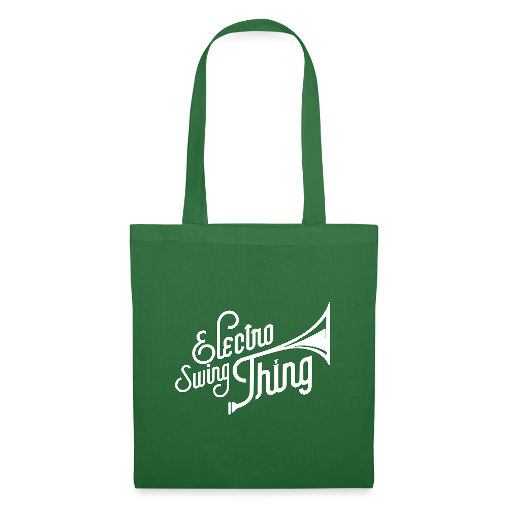 Electro Swing Thing – Tote Bag (Weißer Frontprint) - evergreen