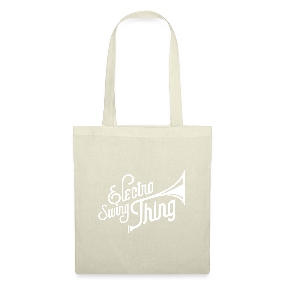 Electro Swing Thing – Tote Bag (Weißer Frontprint) - nature